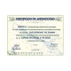 Conan Sword Certificate