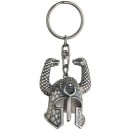 Conan the Barbarian: Miniature Serpent Helmet Keyring (Silver)
