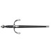 Ribbed Shell Rapier Companion Dagger scabbard