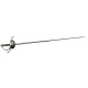 Ribbed Shell Swept Hilt Rapier by Cold Steel