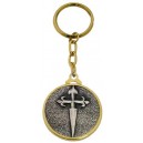 Order of Saint James Cross Keychain