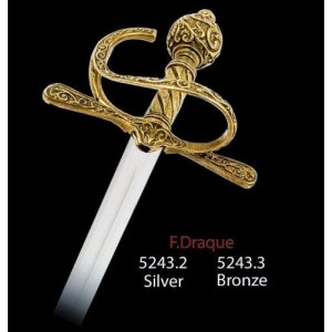 Miniature Sir Francis Drake Sword (Bronze)