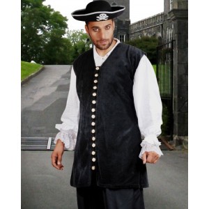 Captain De Lisle Pirate Vest