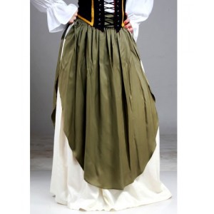 Medieval Skirt with Apron
