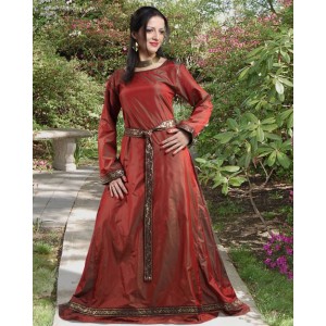 Isabel Silk Medieval Dress