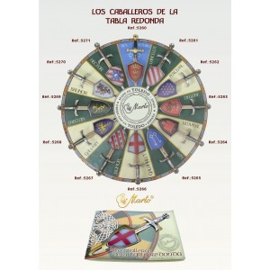 Swords and Shields Of Knights Of The Round Table