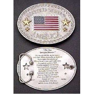United States of America Belt Buckle