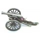 Large Confederate Civil War Cannon