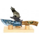 Wolf Collector Stag Hunting Knife
