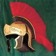 Greco Roman Red Helmet