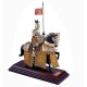 Mounted English Knight of King Richard the Lionheart in Suit of Armor