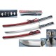 Musashi Damascus Katana Red SS244RD