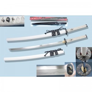 Musashi Damascus Katana White SS241WT