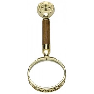 Templar Knight Damascene Magnifying Glass
