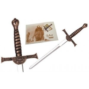 Miniature Connor MacLeod Highlander Sword Bronze