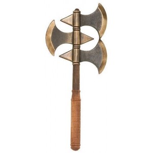 Conan the Barbarian: Miniature Triple Axe of Rexor - Bronze
