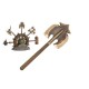 Conan the Barbarian: Miniature Simple Axe of Rexor - Bronze - Display