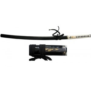 Musashi Zetsurin Katana SS087 Black Saya