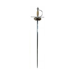Functional Clam Shell Rapier Battle Ready Sword