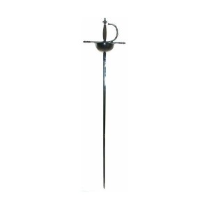 Functional Deluxe Clam Shell Rapier Battle Ready Sword
