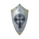 Templar Knight Suit of Armor with Scottish Cross