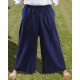 Medieval Draw String Pants-Navy