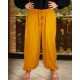 Harem Pants-Gold