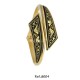 Damascene Bracelet 24k Gold Model 8004
