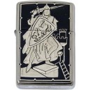 Damascene Zippo Lighter (Knight)