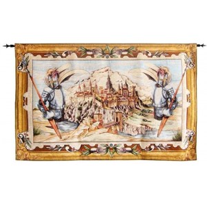 Toledo Spain Medieval Tapestry (small)