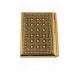 Damascene Decorative Notepad Gold