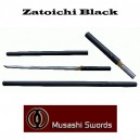 Musashi Zatoichi Katana Sword Black SS080BK