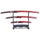 Samurai Sword Set Red