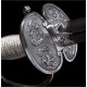 Small Sword 88SMS by Cold Steel guard detail