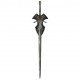Sword of Witch King-Lord of the Rings Replica on plague