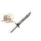 Miniature Highlander Dragon Samurai Katana Sword (Bronze)