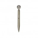 Templar Knight Ball Point Pen Silver