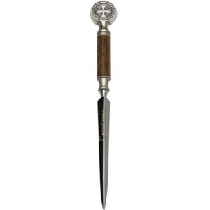 Templar Knight Letter Opener Wood