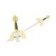 Deluxe El Cid Tizona Gold Sword Marto model 505
