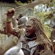 Uruk-Hai with Scimitar in Lord of the Rings movie