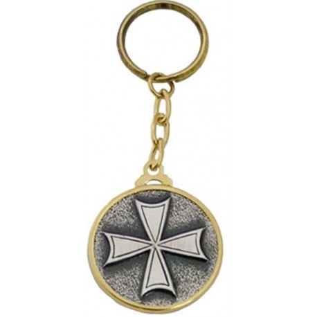 Cross of Hospitallers Keychain