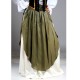 Medieval Skirt with Apron-Medieval clothing