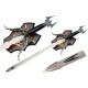 Dragon Quad Sword with Plaque
