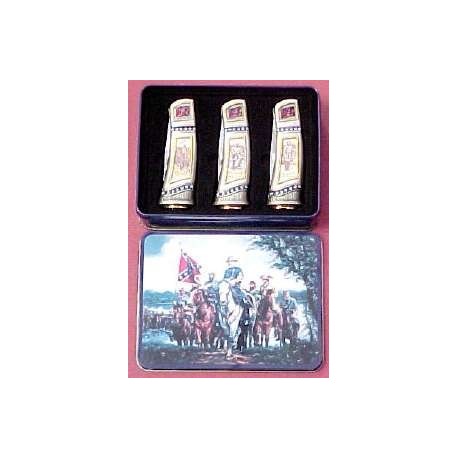 Set of 3 Confederate General Collector Pocket Knives