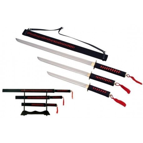 Red Ninja Sword Set