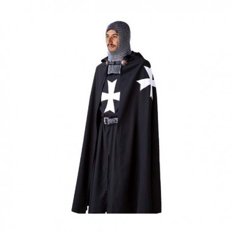 Hospitaller Knight Cloak Medieval Costume
