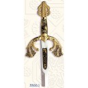 Miniature Damascene Tizona Cid Sword Letter Opener
