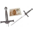 Miniature Connor MacLeod Highlander Sword Silver
