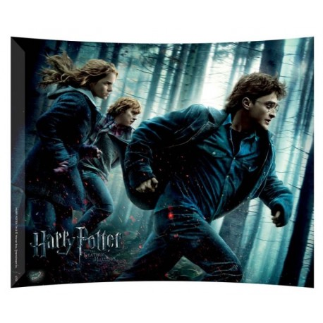 Harry Potter and the Deathly Hallows (Running In The Woods) Art Print