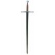 Functional Templar Knight Medieval Battle Ready Sword